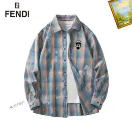 fendi chemises manches longues pour homme s_1260343